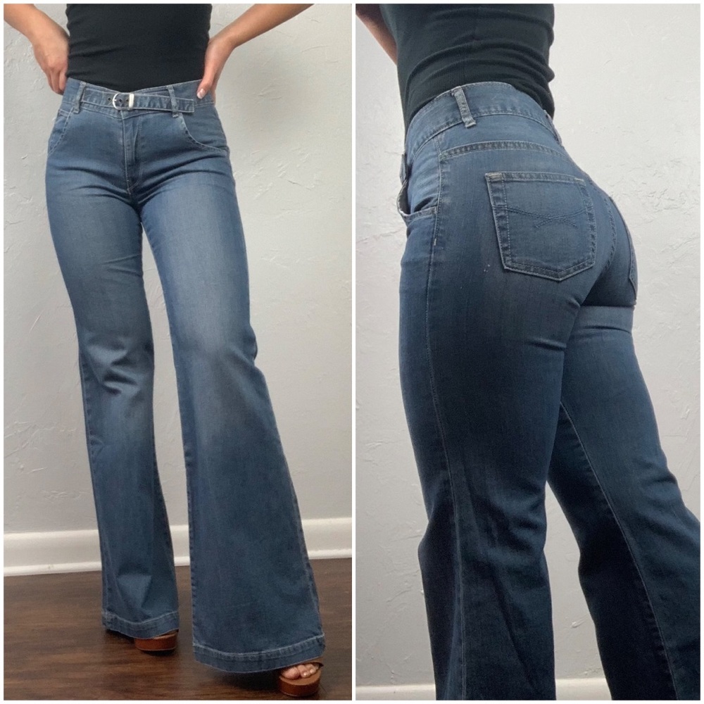 Gap High Rise wide leg Trouser Jeans sz 26/2